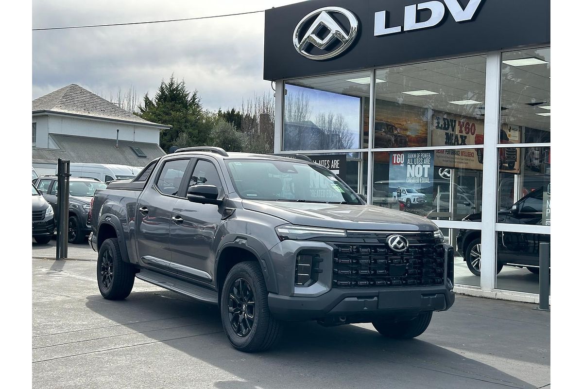 SOLD 2025 LDV T60 Max PLUS Mega Tub SK8C 4X4 LWB in Grey | New Ute