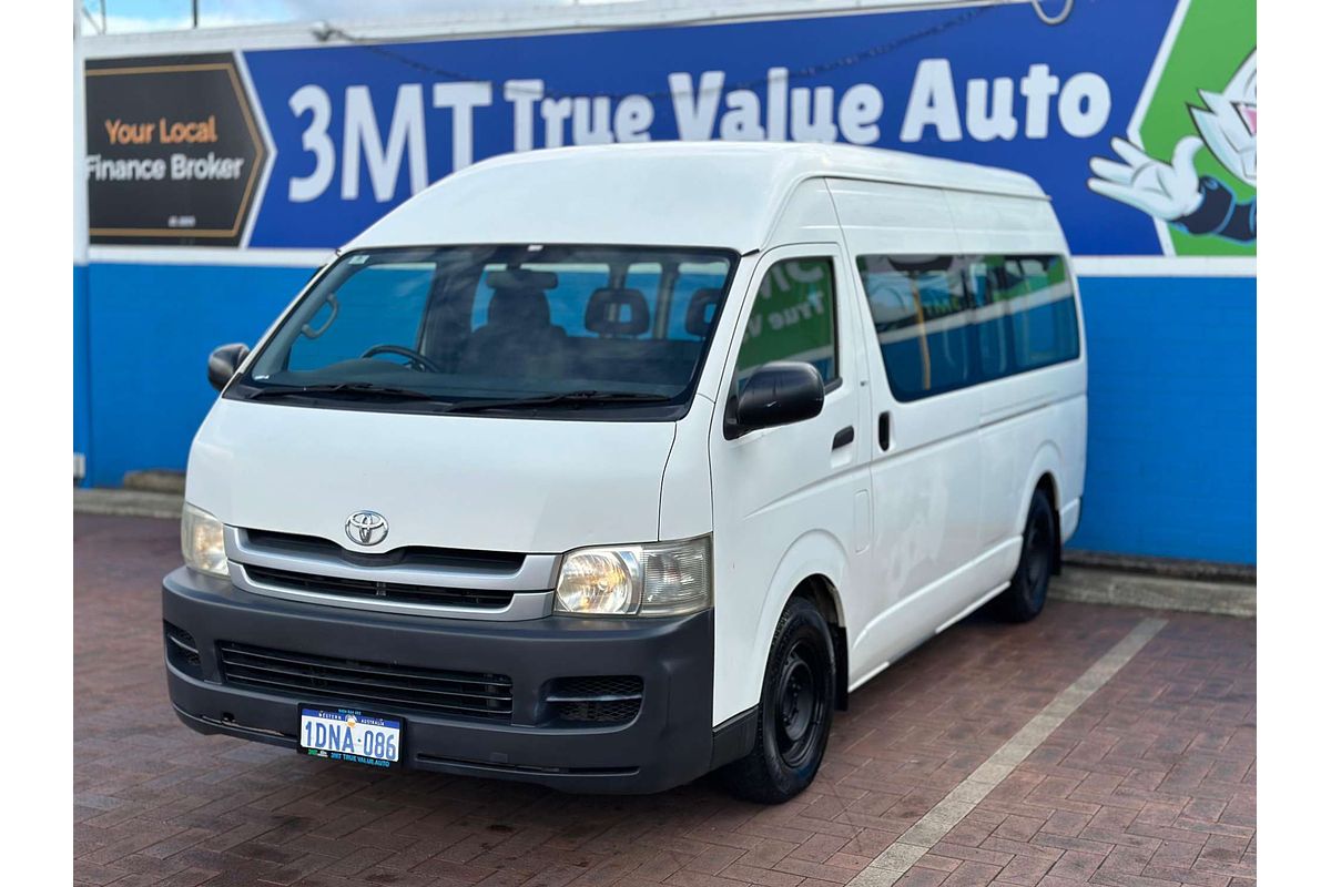 2010 Toyota Hiace Commuter TRH223R ELWB High Roof
