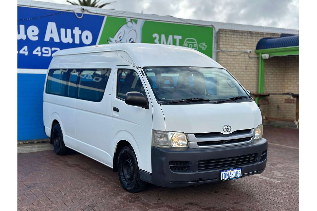 2010 Toyota Hiace Commuter TRH223R ELWB High Roof