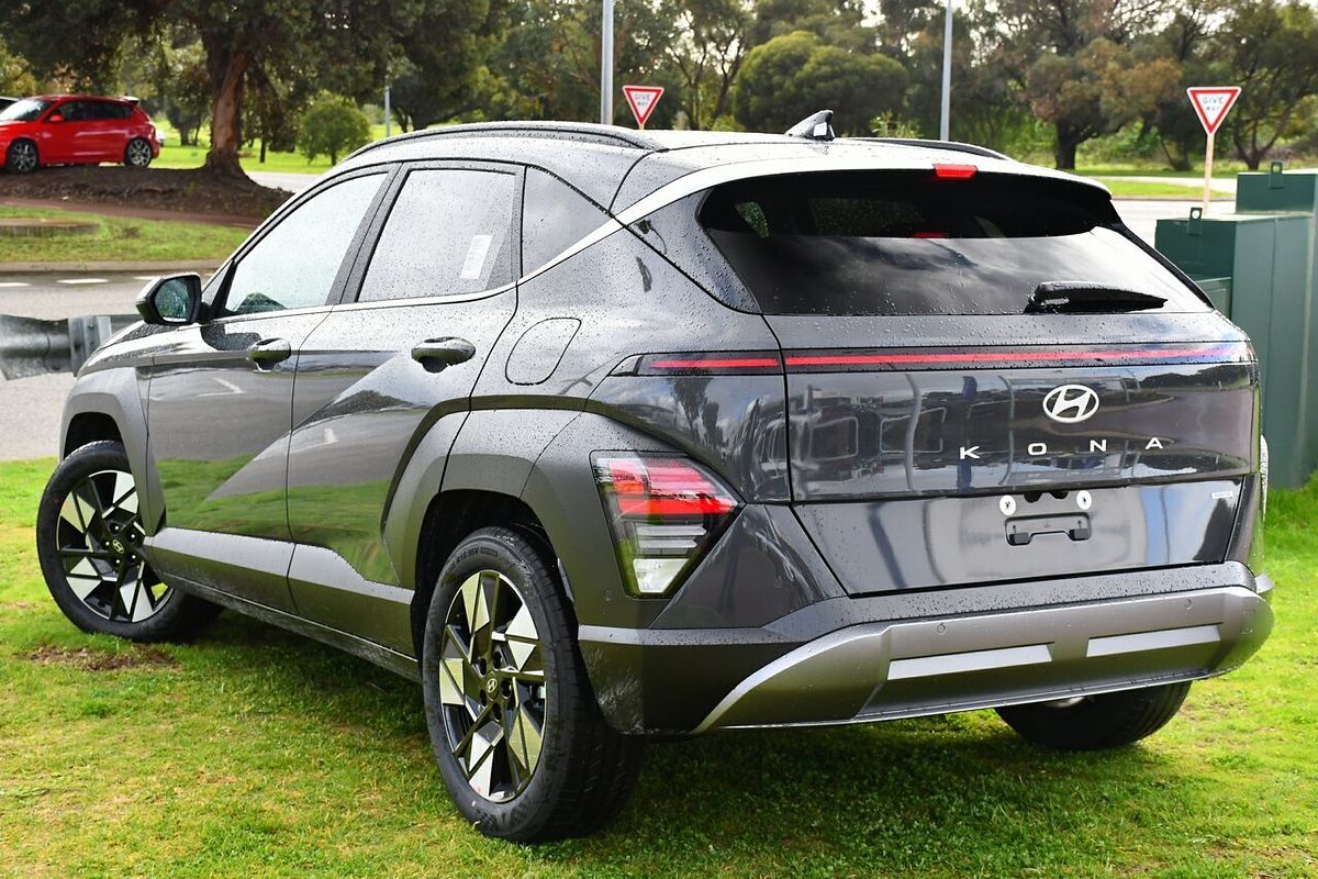 2025 Hyundai Kona Hybrid Premium SX2.V2 in ECOTRONIC GREY | New