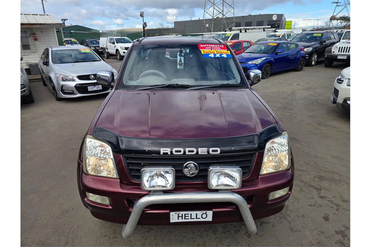 2003 Holden Rodeo LT SPORT (4x4) TFR9 4X4