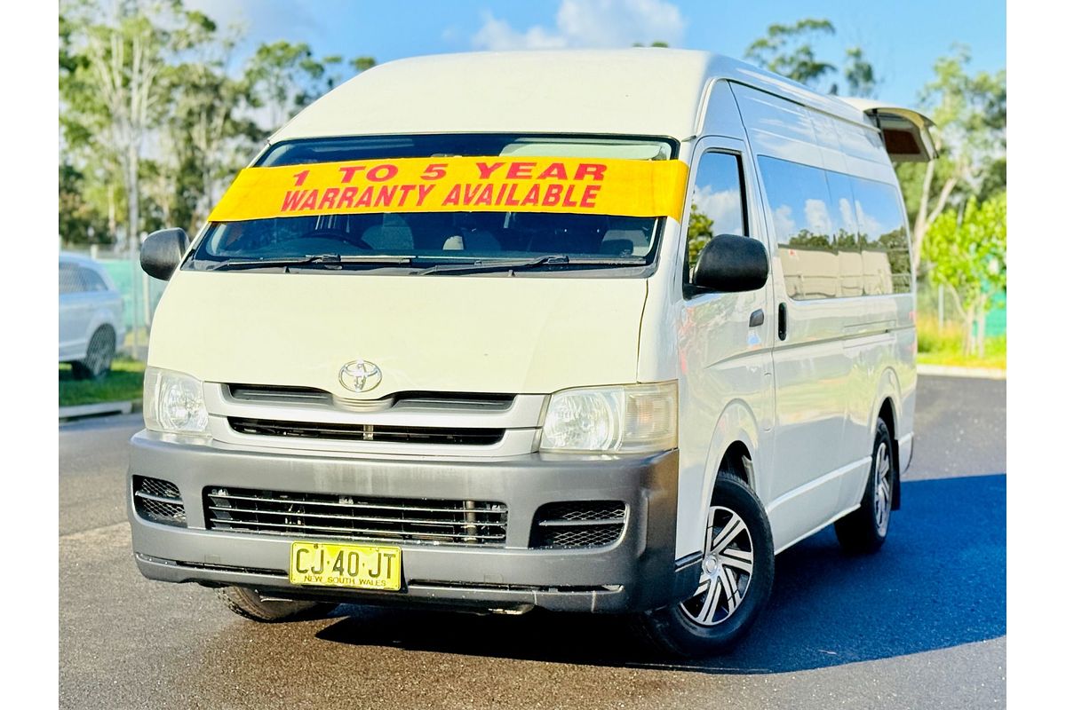 2010 Toyota Hiace COMMUTER TRH223R MY11 UPGRADE