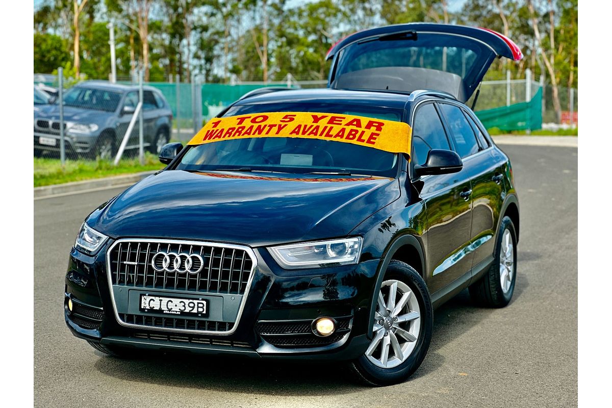 2012 Audi Q3 2.0 TFSI QUATTRO (125kW) 8U