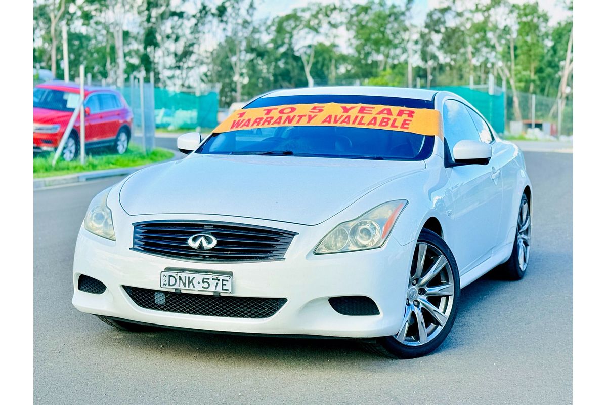 2009 INFINITI G37 S Premium V6 3.7L Coupe Type S Nissan Skyline