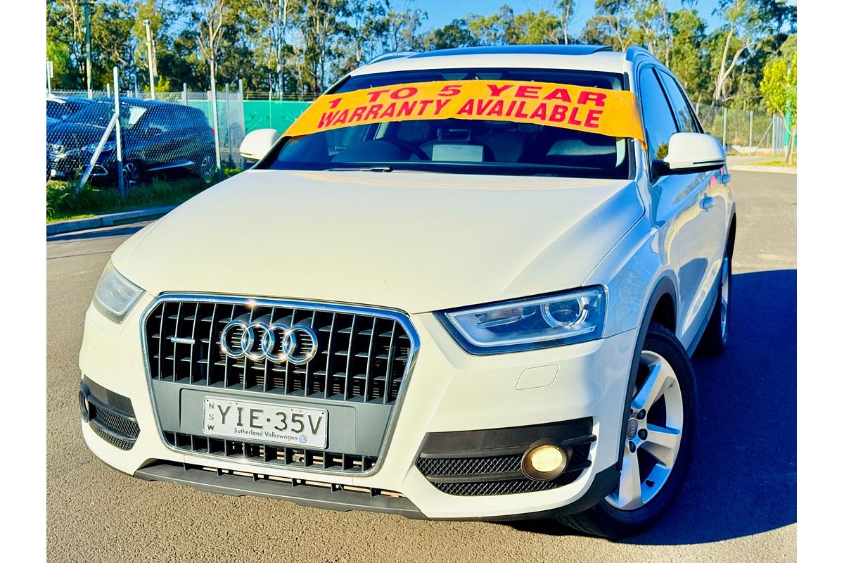 2012 Audi Q3 2.0 TFSI QUATTRO (155kW) 8U