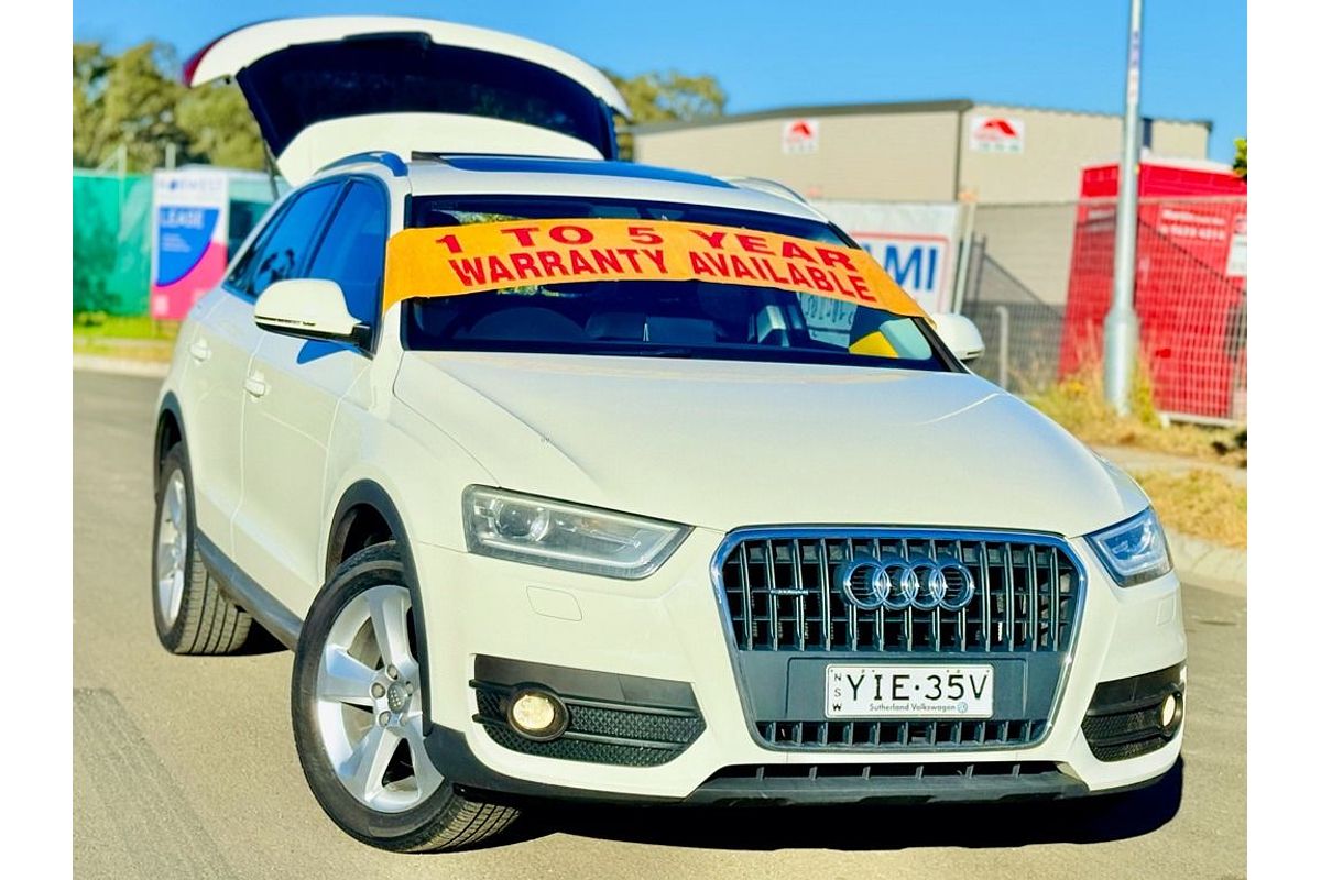 2012 Audi Q3 2.0 TFSI QUATTRO (155kW) 8U