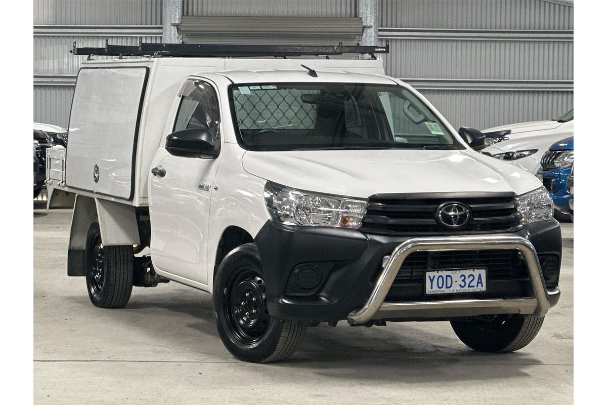 2019 Toyota Hilux Workmate TGN121R Rear Wheel Drive