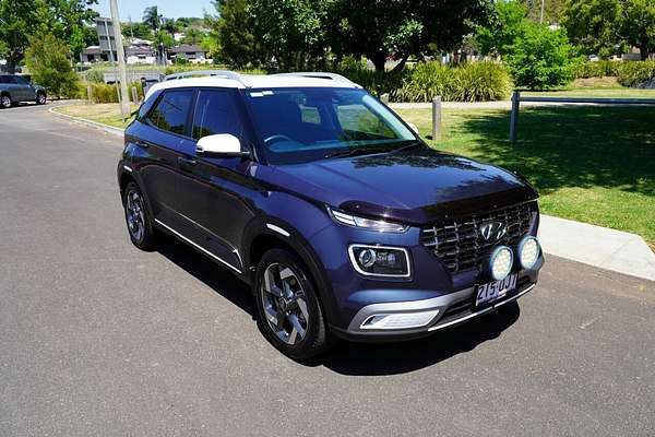 2022 Hyundai Venue Elite (denim) Two-Tone Roof QX.V4