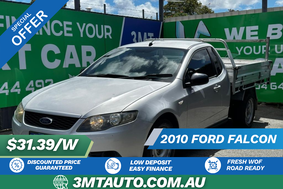 2010 Ford Falcon Ute FG Rear Wheel Drive