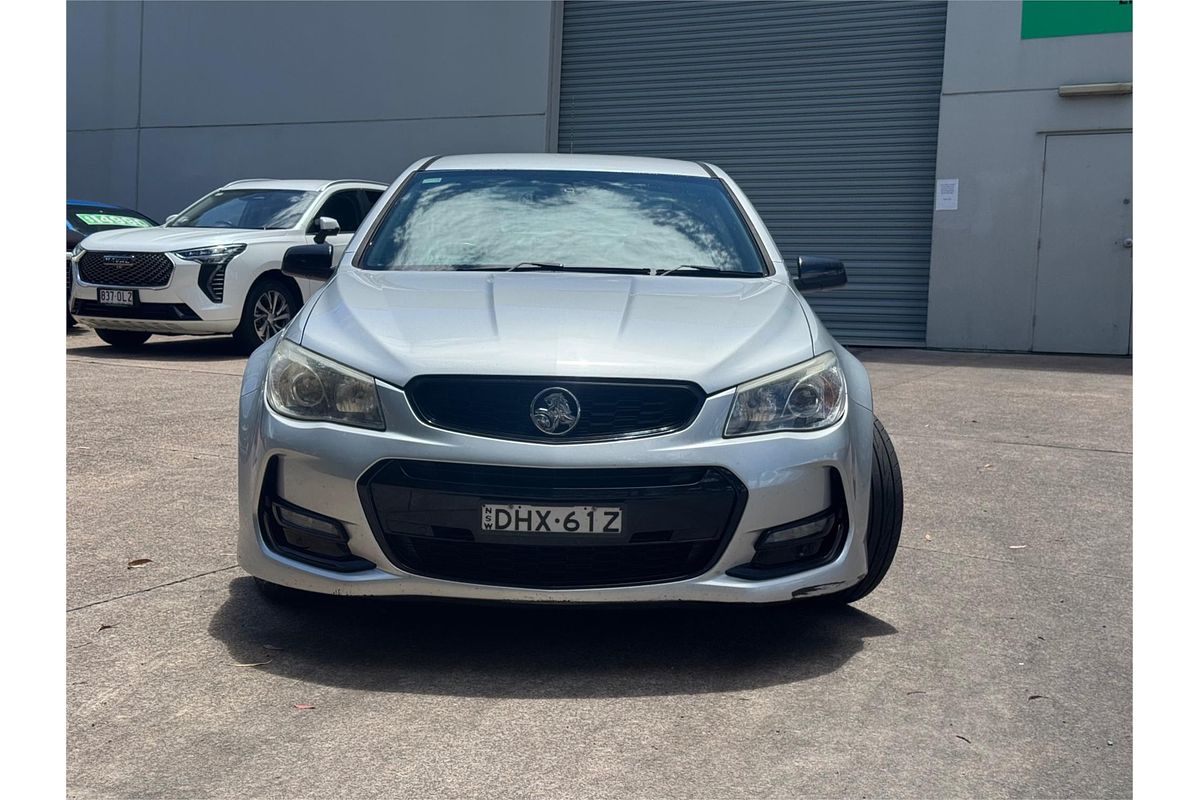 2016 Holden Commodore SV6 Black VF Series II