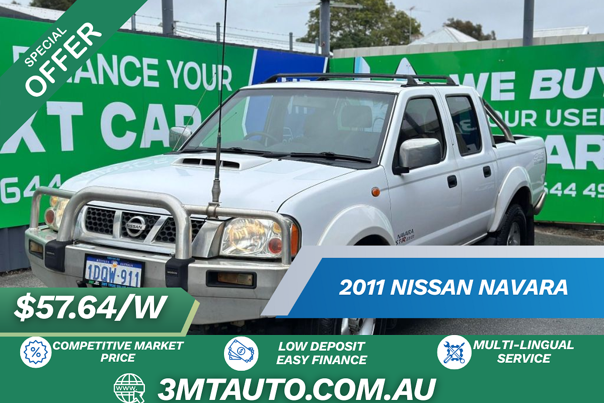 2011 Nissan Navara ST-R D22 4X4