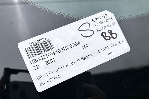 2022 BMW X4 xDrive30i M Sport G02 LCI thumb-23