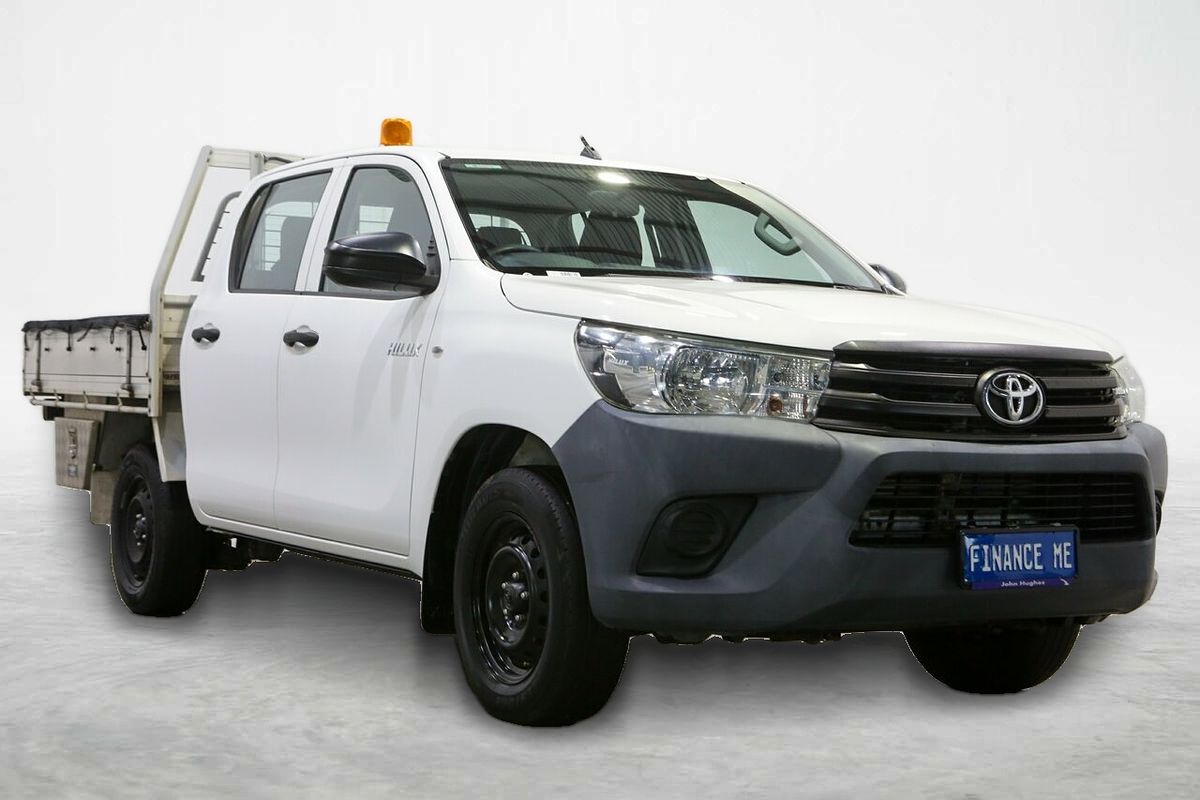 2017 Toyota Hilux Workmate GUN122R Rear Wheel Drive