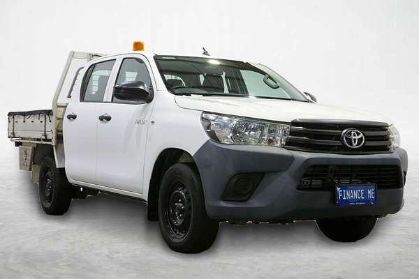 2017 Toyota Hilux Workmate GUN122R Rear Wheel Drive