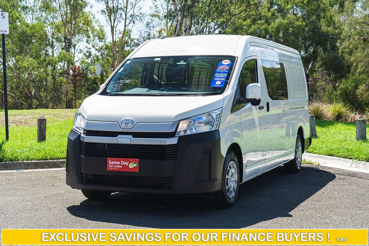 2021 Toyota Hiace GDH320R ELWB High Roof