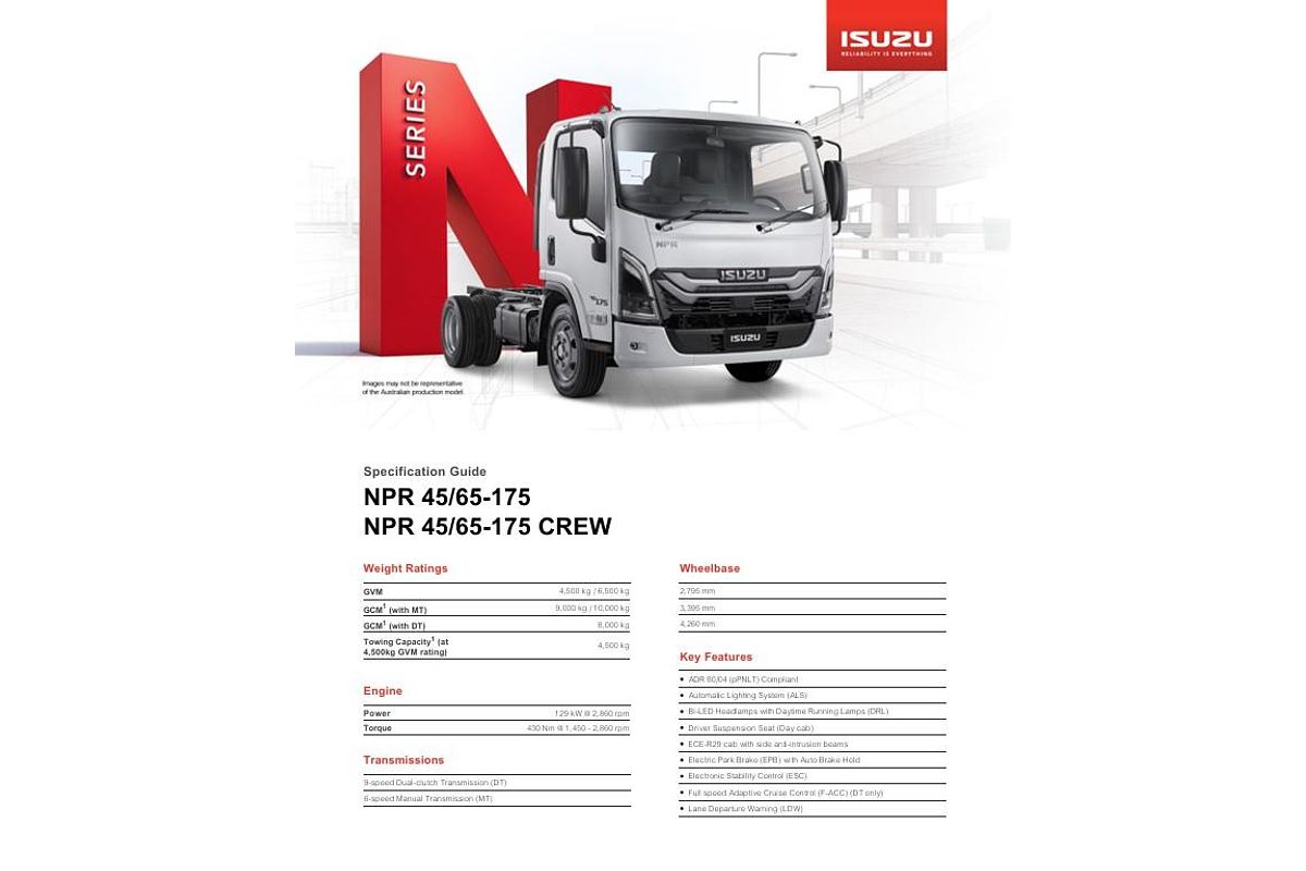 2025 Isuzu N Series NPR 45/65-175 DT D28 image 14