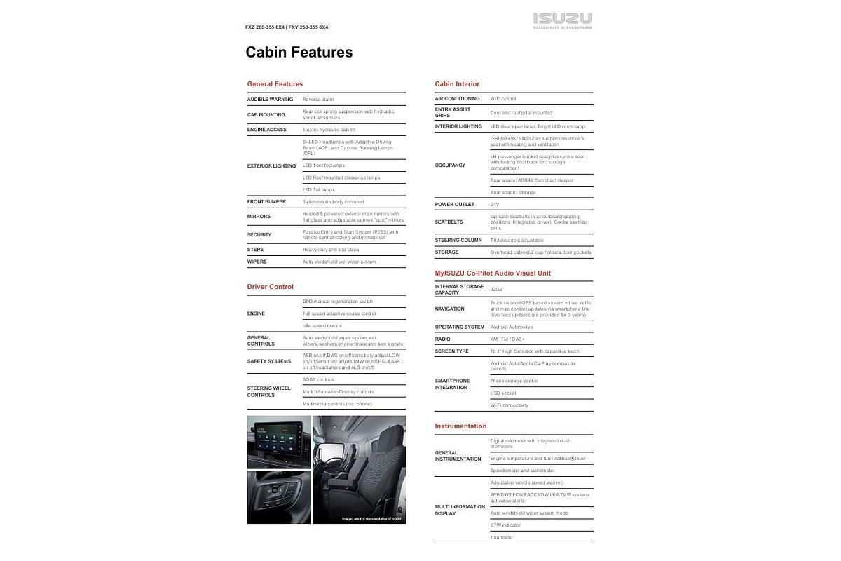 2025 Isuzu F Series FXY 260-355 AT R63 ELWB image 18