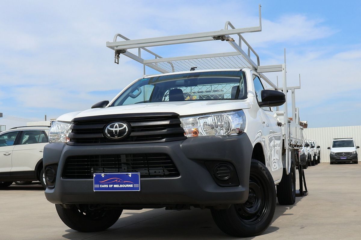 2019 Toyota Hilux Workmate TGN121R Rear Wheel Drive