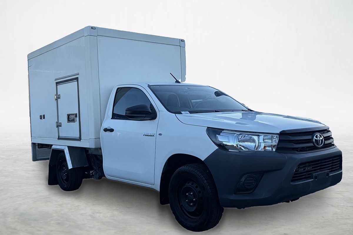 2018 Toyota Hilux Workmate TGN121R Rear Wheel Drive