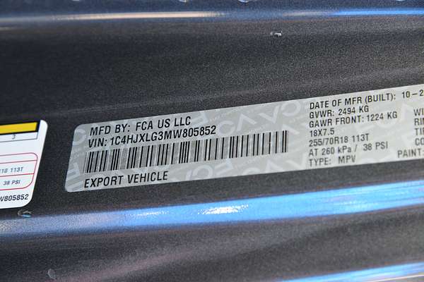 2021 Jeep Wrangler Unlimited Overland JL thumb-21