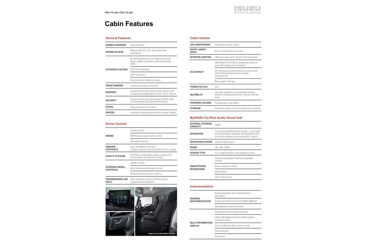 2025 Isuzu Frr 110-240 AMT MWB image 18