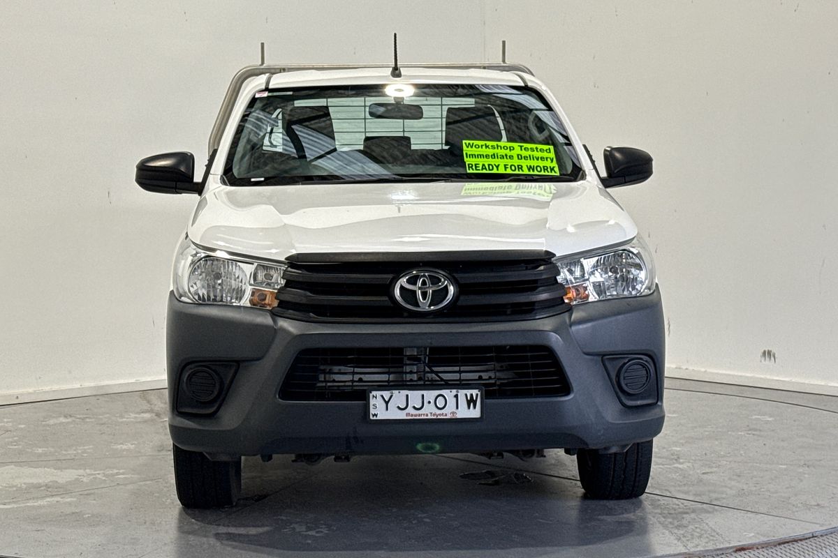 2018 Toyota Hilux Workmate TGN121R Rear Wheel Drive