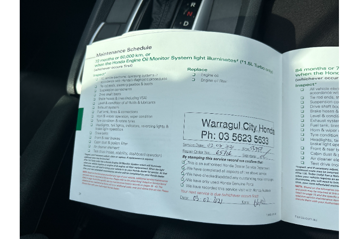 2016 Honda Civic VTi-S 10th Gen