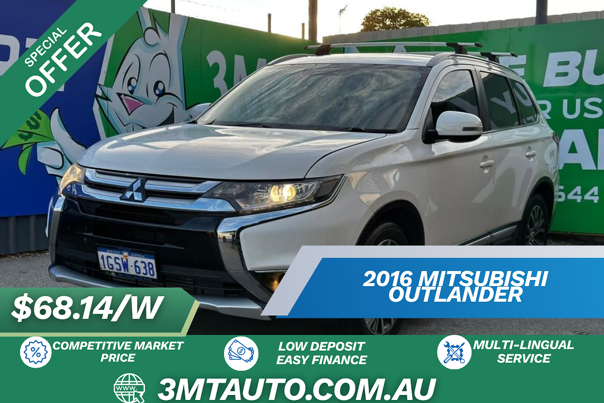2016 Mitsubishi Outlander XLS ZK