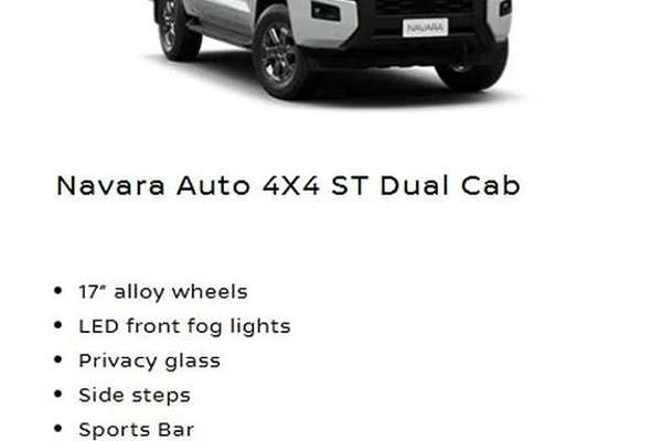 2026 Nissan Navara ST D27 4X4