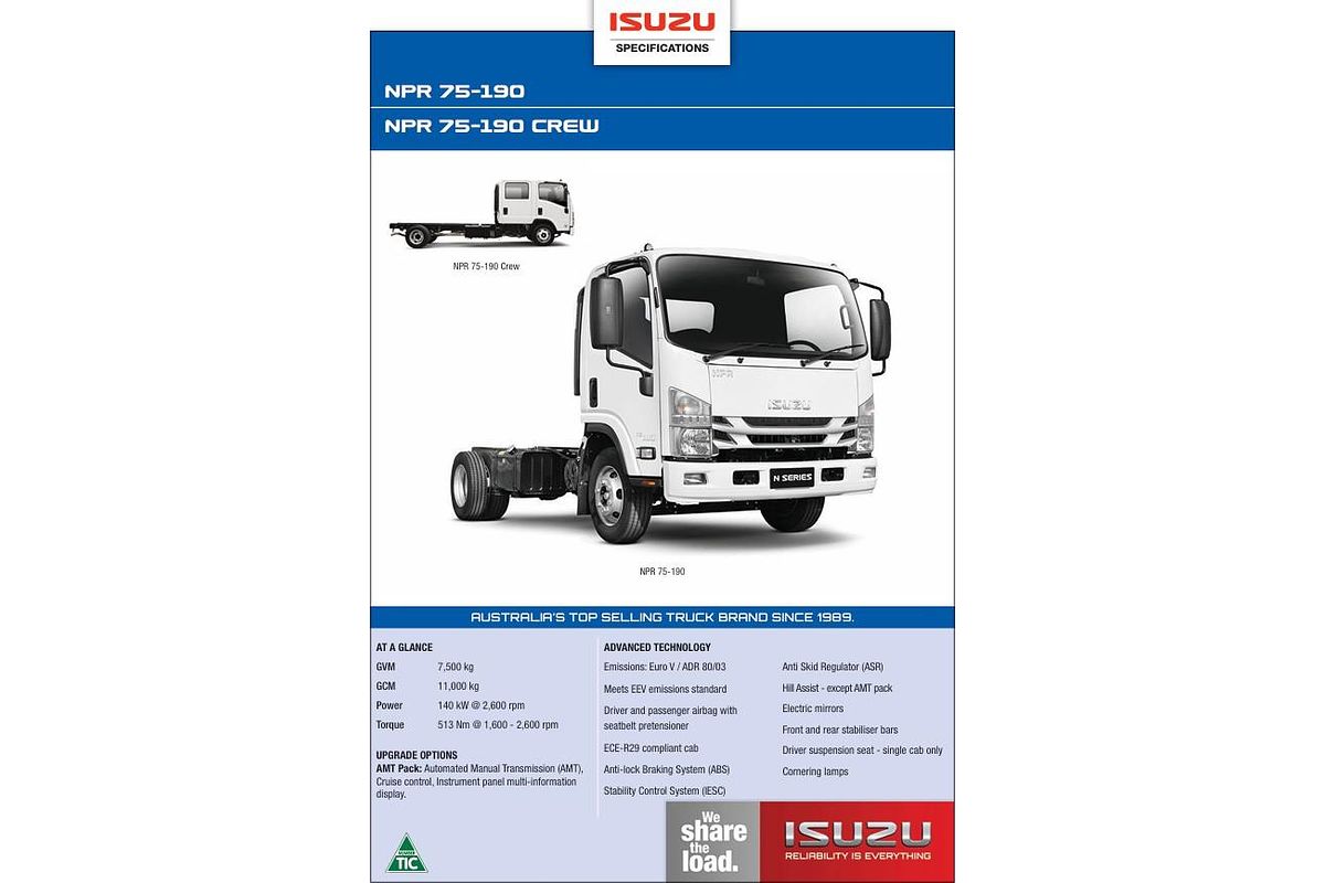 2018 Isuzu N Series NPR 75-190 image 18