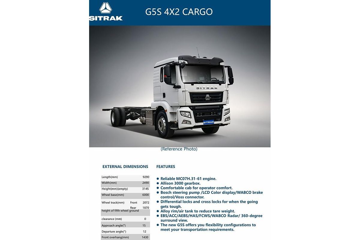 2025 Sitrak G5s image 21