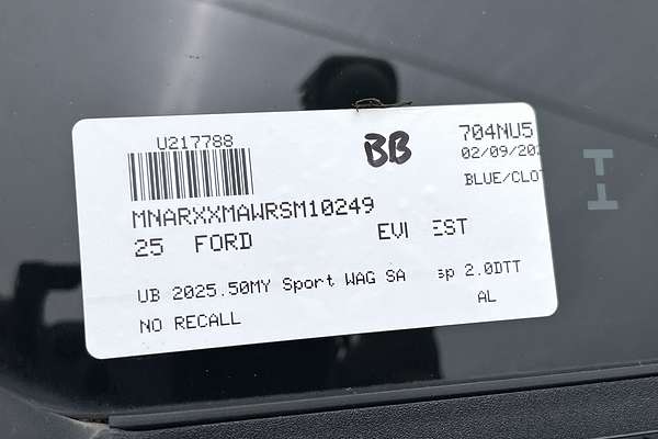2025 Ford Everest Sport 2.0L thumb-23