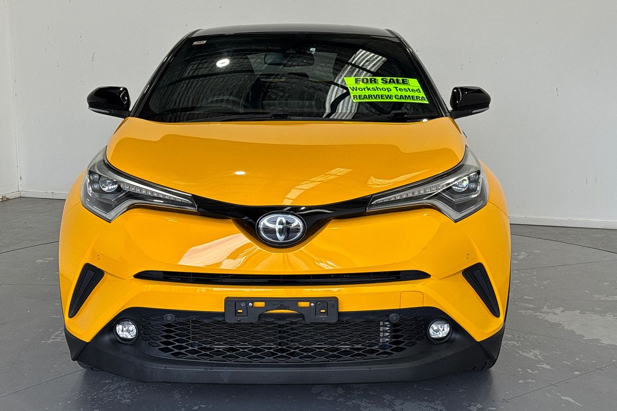 SOLD 2017 Toyota C-HR Koba NGX50R in Hornet Yellow with Black Roof