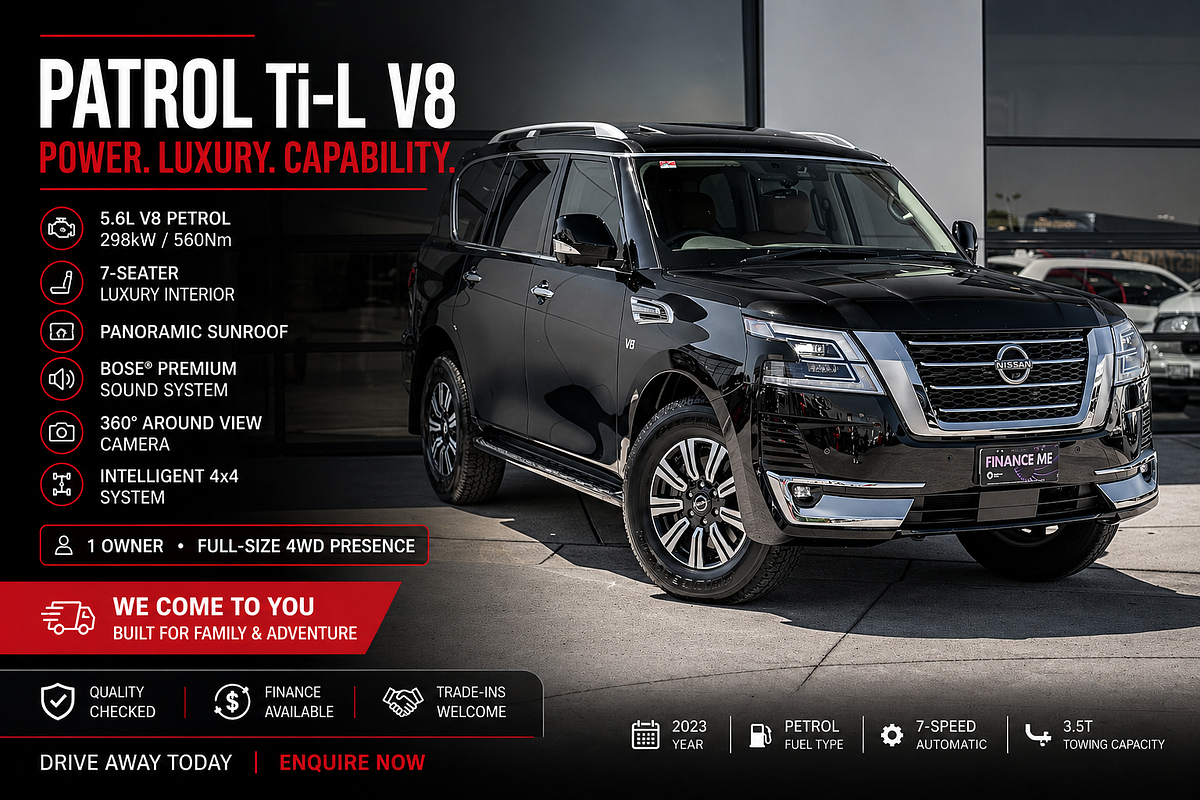 2023 Nissan Patrol Ti-L Y62