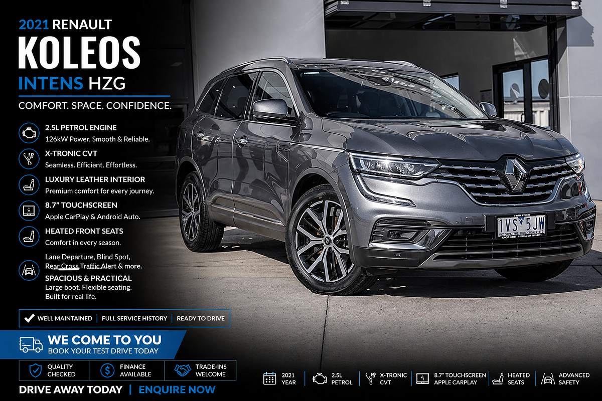 2022 Renault Koleos Intens HZG