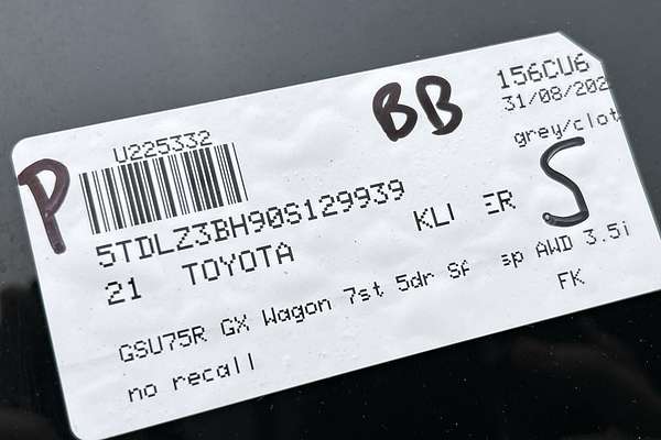 2021 Toyota Kluger GX GSU75R thumb-23