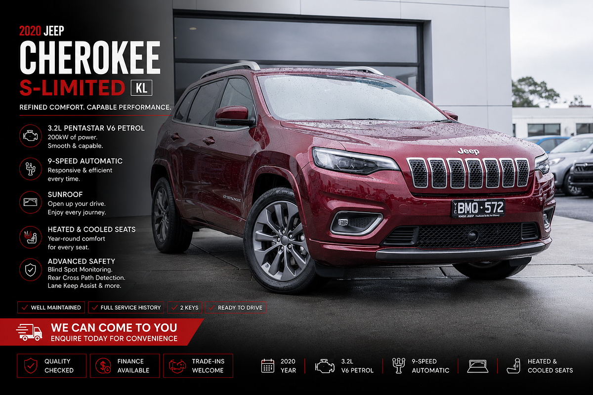 2021 Jeep Cherokee S-Limited KL