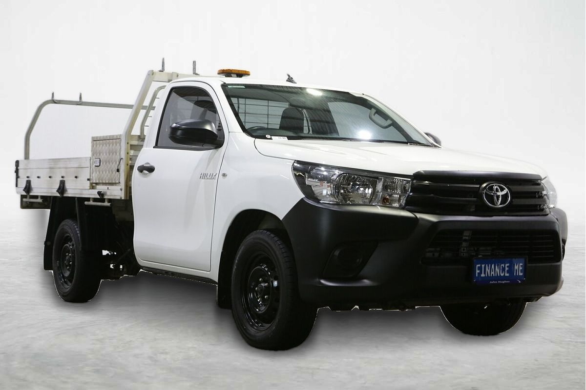2019 Toyota Hilux Workmate TGN121R Rear Wheel Drive
