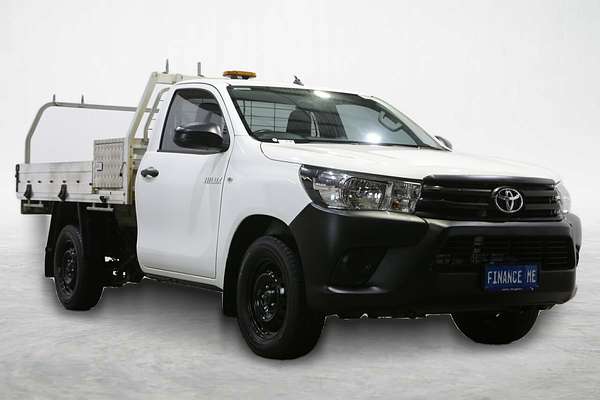 2019 Toyota Hilux Workmate TGN121R Rear Wheel Drive