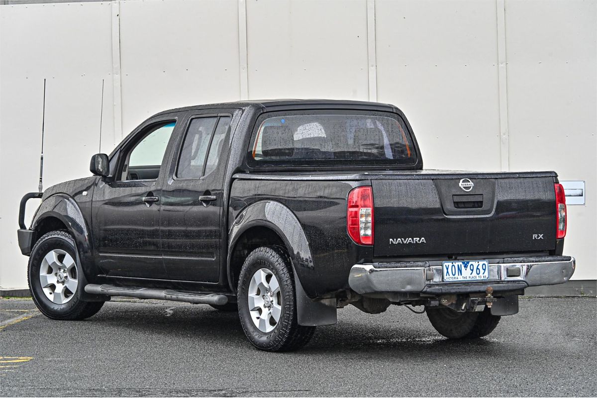 2010 Nissan Navara RX D40 Rear Wheel Drive