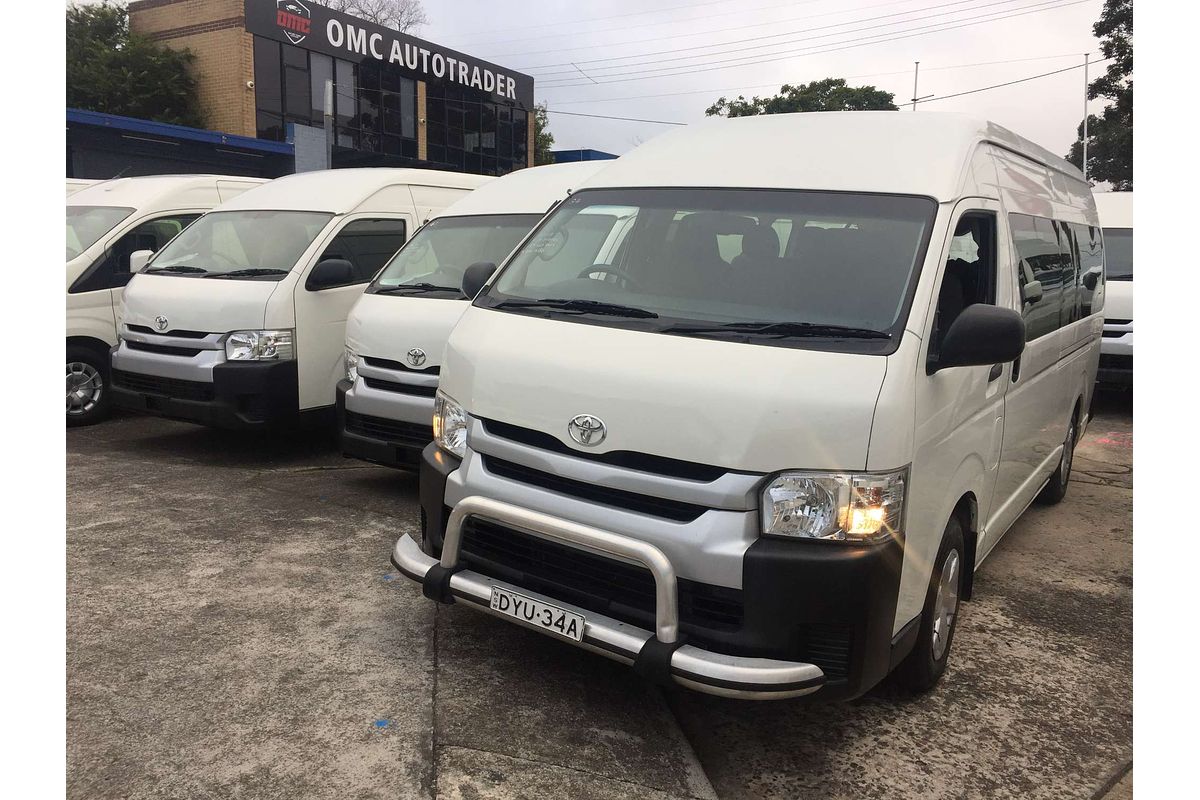 2018 Toyota Hiace Commuter KDH223R ELWB High Roof