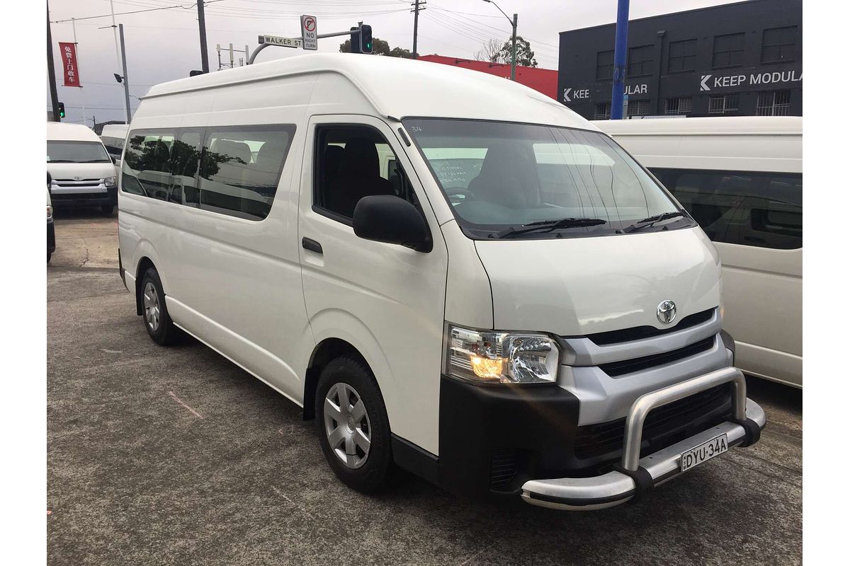 2018 Toyota Hiace Commuter KDH223R ELWB High Roof