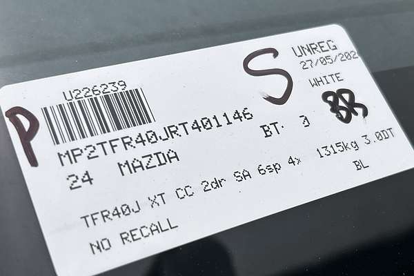 2024 Mazda BT-50 XT TF Rear Wheel Drive thumb-22