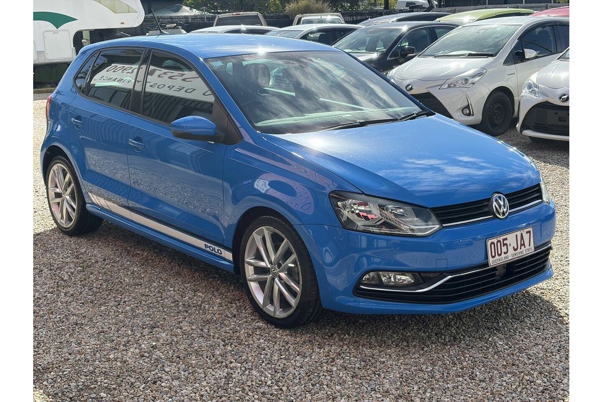 2016 Volkswagen Polo 81TSI Comfortline 6R