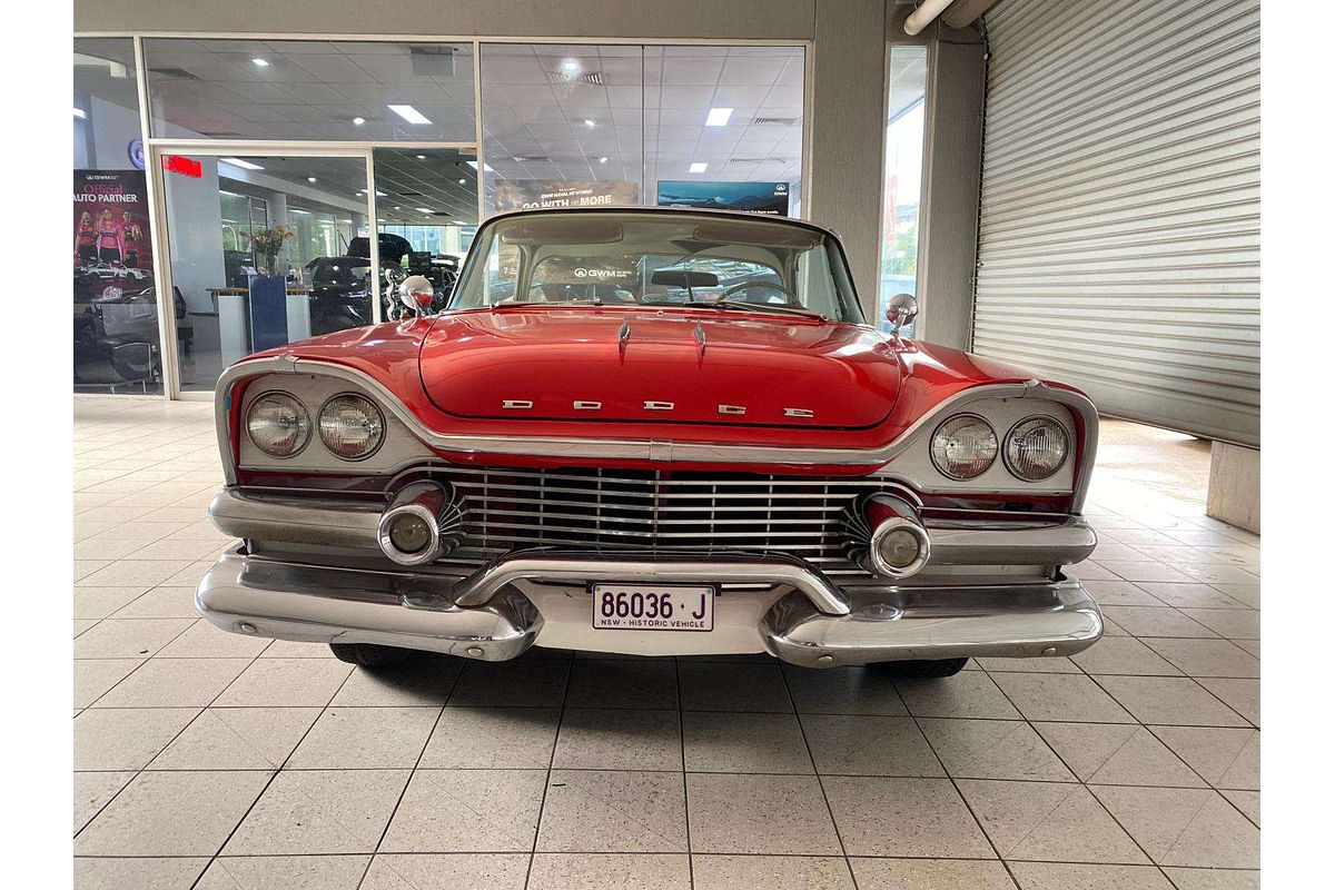 1958 Dodge . Pillarless Sedan 325 V8 ( Red Ram )