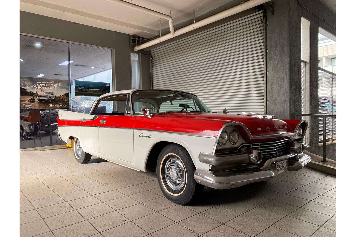 1958 Dodge . Pillarless Sedan 325 V8 ( Red Ram )