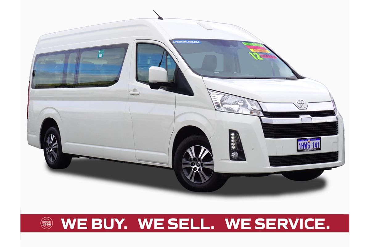 2023 Toyota Hiace Commuter GL GDH322R ELWB High Roof