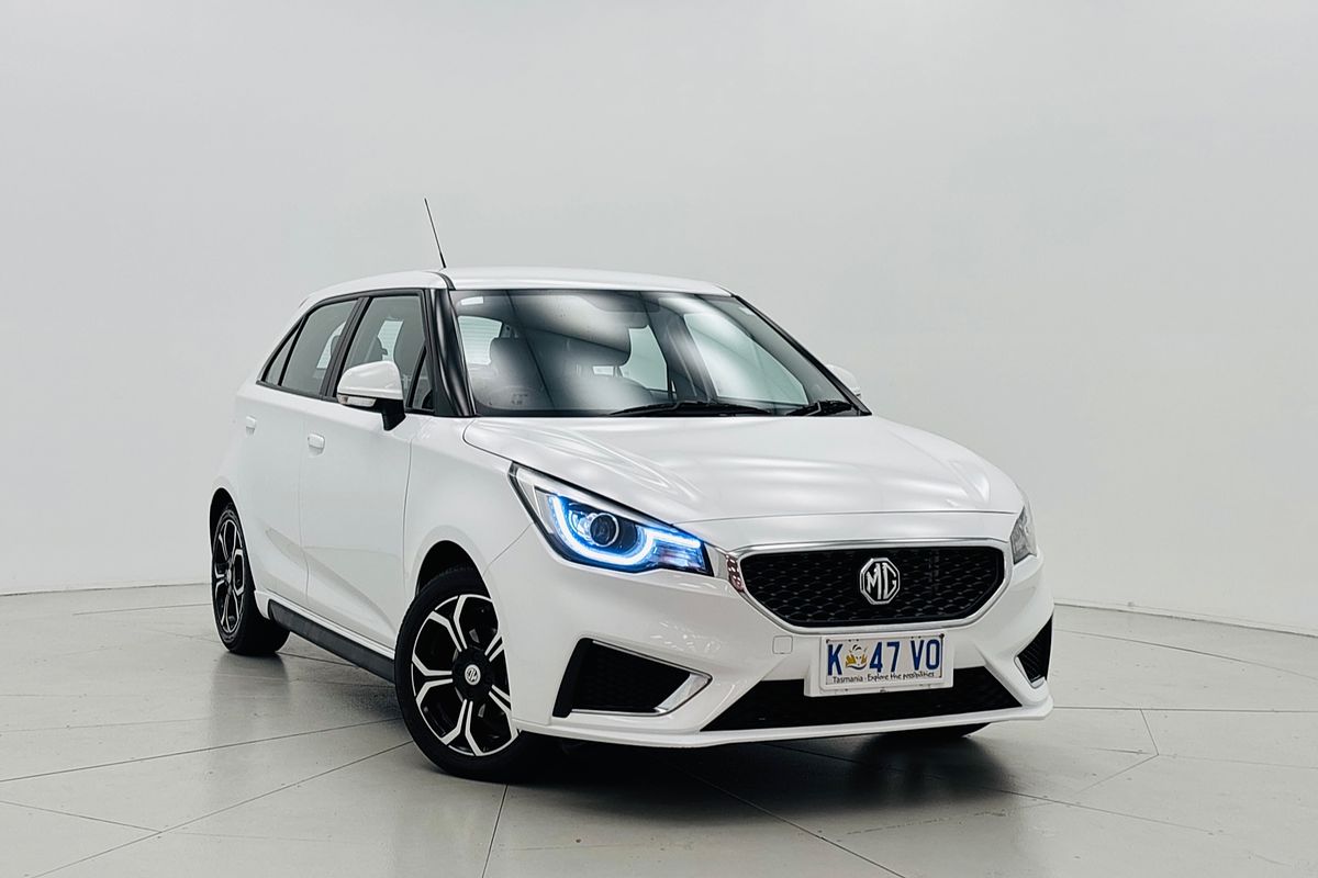 SOLD 2022 MG MG3 Excite in Dover White | Used Hatch | Stock