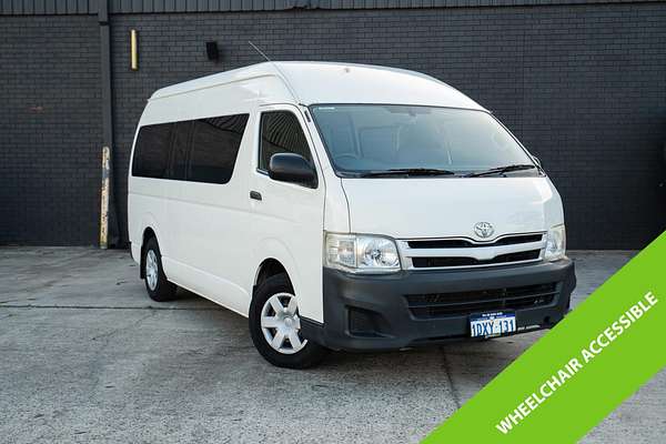 2012 Toyota Hiace Commuter KDH223R ELWB High Roof