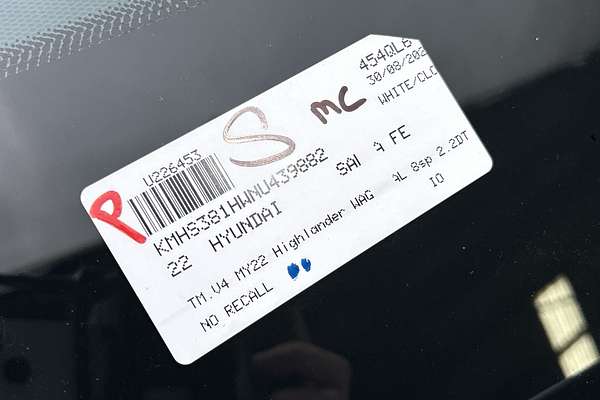 2022 Hyundai Santa Fe Highlander TM.V4 thumb-23